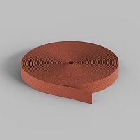 TR5502-BR Гибкий трек-ремень Belty, серия Base, 20м, 48V DC, IP20, коричневый, ткань, медь