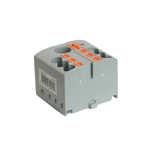 LD580 PTFIX 6-06/25 Зажим блочный PT распред. на 6 точ,сеч 2,5 мм2,690V,41А, интегр.1 точка,серый фото 5