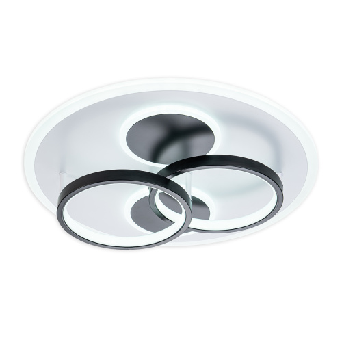 Потолочный светильник Escada 10235/4 ROUND LED*85W Black/White фото 3 Потолочный светильник Escada 10235/4 ROUND LED*85W Black/White фото 3
