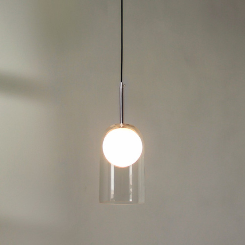 Подвесной светильник Cloyd FLAUNT-C P1 / Ø12 см - хром (арт.10793) Подвесной светильник Cloyd FLAUNT-C P1 / Ø12 см - хром (арт.10793)