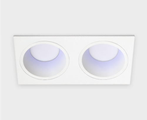 IT08-8013 white 4000K 2 шт + IT08-8015 white светильник встраиваемый с рамкой IT08-8013 white 4000K 2 шт + IT08-8015 white светильник встраиваемый с рамкой