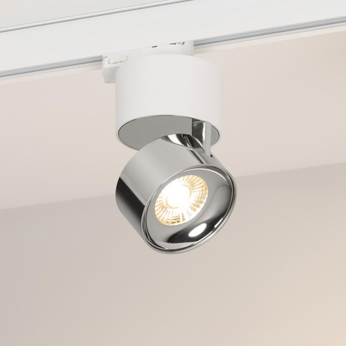 Светильник SP-PLURIO-TRACK-4TR-R77-9W Day4000 (WH-CHR, 36 deg, 230V) Arlight 038104