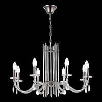 SL1656.103.08 Люстра подвесная ST-Luce Никель/Прозрачный E14 8*40W EPICA