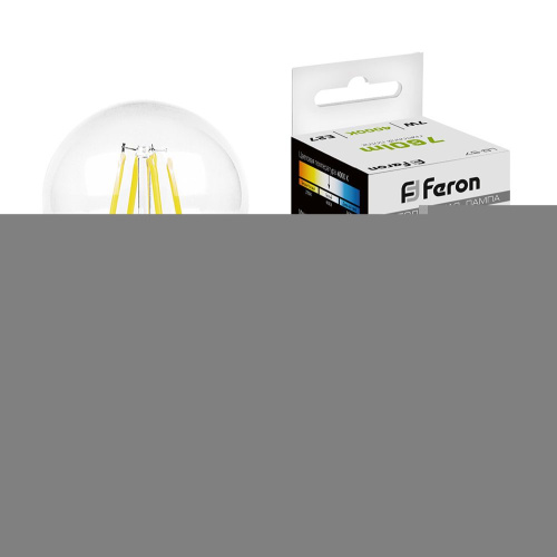 Лампа светодиодная Feron LB-57 Шар E27 7W 175-265V 4000K
