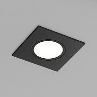 DK3102-BK Встраиваемый влагозащищенный светильник, IP65, до 10 Вт, LED, GU5,3, черный