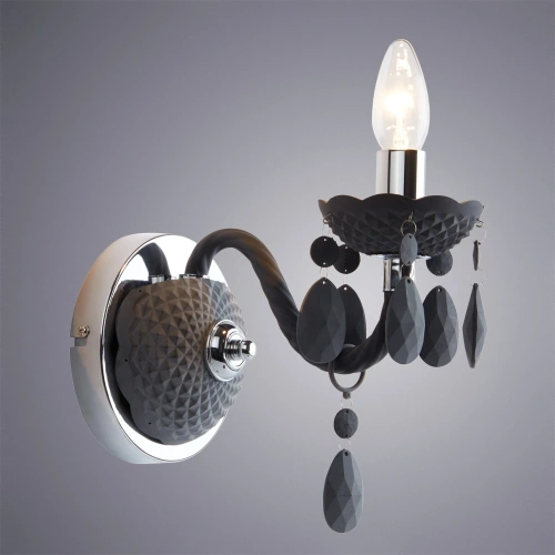 Бра Arte Lamp MORRIS A8888AP-1GY фото 2 Бра Arte Lamp MORRIS A8888AP-1GY фото 2
