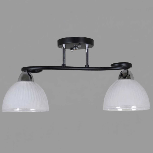 Потолочная люстра Reluce 66360-0.3-02 BK+CR фото 2 Потолочная люстра Reluce 66360-0.3-02 BK+CR фото 2