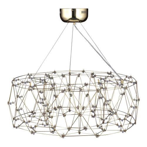 SL6602.203.48 Светильник подвесной ST-Luce Золотистый/Прозрачный LED 1*48W 4000K GRAVETTA фото 4