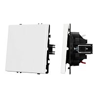 Механизм выключателя одноклавишный непроходной Arlight SWT-NOBE-MK01-SFPL-WH (230V, 10A) 054233