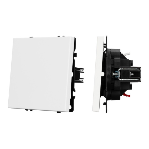 Механизм выключателя одноклавишный непроходной Arlight SWT-NOBE-MK01-SFPL-WH (230V, 10A) 054233 Механизм выключателя одноклавишный непроходной Arlight SWT-NOBE-MK01-SFPL-WH (230V, 10A) 054233
