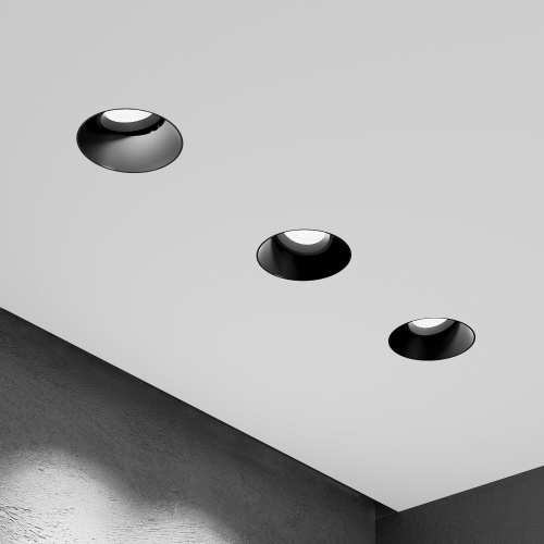 Светильник встраиваемый Renzo черный 25018/01 фото 3 Светильник встраиваемый Renzo черный 25018/01 фото 3