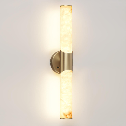 6672/12WL L-VISION ODL24 199 Настенный светильник латунь/металл/алебастр IP20 LED 12W 540Лм 3000K/4000K MARBELLA 6672/12WL L-VISION ODL24 199 Настенный светильник латунь/металл/алебастр IP20 LED 12W 540Лм 3000K/4000K MARBELLA