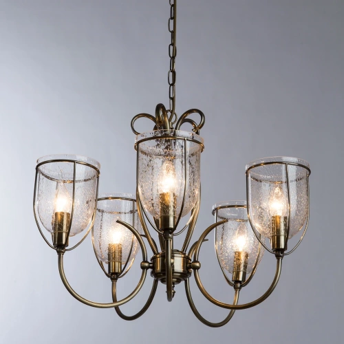 Подвесная люстра Arte Lamp SALVADOR A6351LM-5AB фото 2