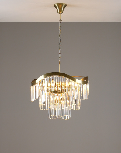 Люстра подвесная Moderli V10768-8P Wave фото 4 Люстра подвесная Moderli V10768-8P Wave фото 4