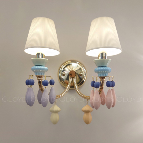 Бра Cloyd LOTTIE-A W2 - цветная керамика (арт.20291) фото 3