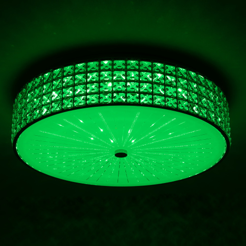 Citilux Портал CL32418G1 LED RGB Люстра хрустальная с пультом Хром фото 18 Citilux Портал CL32418G1 LED RGB Люстра хрустальная с пультом Хром фото 18