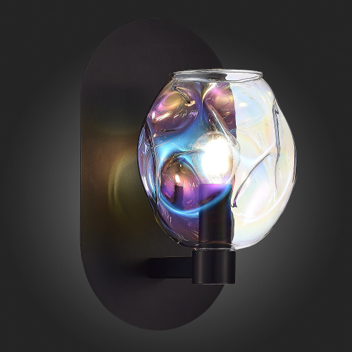 SL1188.401.01 Бра ST-Luce Черный/Радужный E14 1*40W IDESIA фото 3 SL1188.401.01 Бра ST-Luce Черный/Радужный E14 1*40W IDESIA фото 3