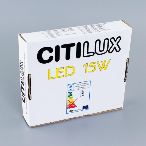 Citilux Омега CLD50R152 LED Встраиваемый светильник с диммером Чёрный фото 7 Citilux Омега CLD50R152 LED Встраиваемый светильник с диммером Чёрный фото 7