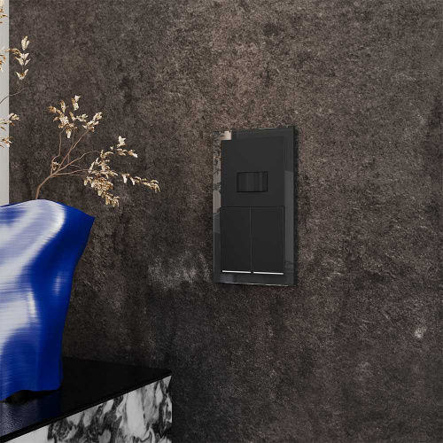 Датчик движения встраиваемый Voltum S70, (черный матовый) VLS070508 фото 5 Датчик движения встраиваемый Voltum S70, (черный матовый) VLS070508 фото 5