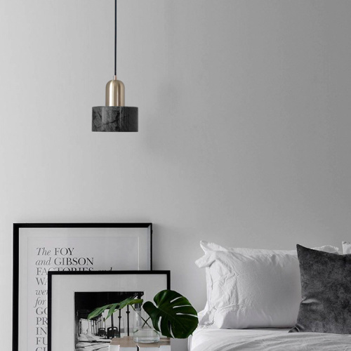 Подвесной светильник Cloyd ANTUAN P1 / Ø15 см - черн.мрамор (арт.10795) фото 6 Подвесной светильник Cloyd ANTUAN P1 / Ø15 см - черн.мрамор (арт.10795) фото 6