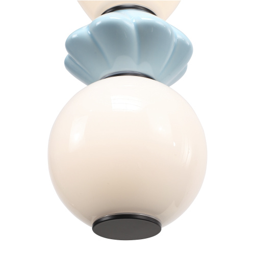 SL6134.433.01 Светильник подвесной ST-Luce черный/розовый, зеленый, синий, опаловый LED 1*24W 3000K FLORENTINI фото 3