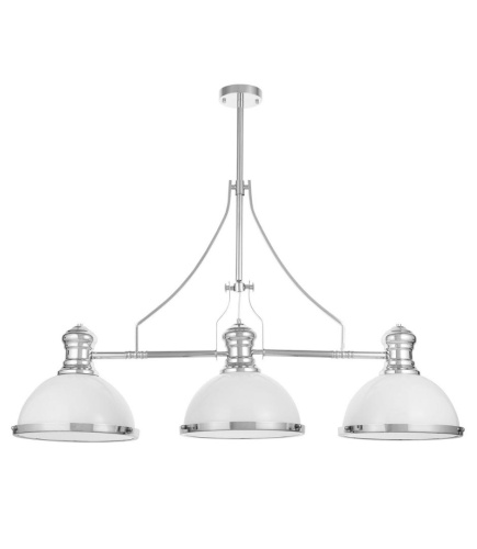 Подвесной светильник Lumina Deco Ettore LDP 710-3 WT+CHR