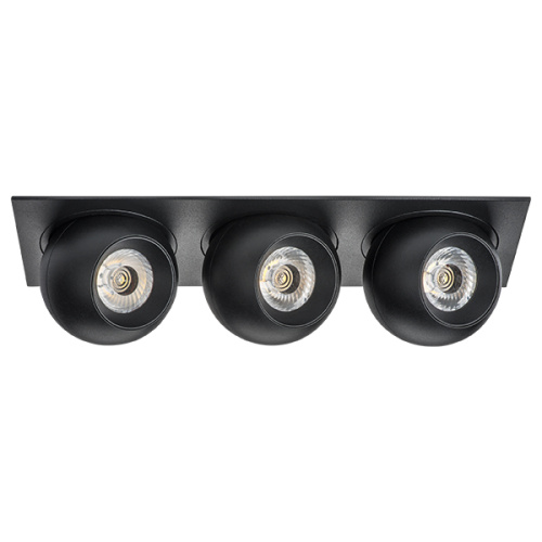 i537727272 Светильник INTERO LED 9W*3 850LM*3 24G ЧЕРНЫЙ 3000K (217537+217072+217072+217072) i537727272 Светильник INTERO LED 9W*3 850LM*3 24G ЧЕРНЫЙ 3000K (217537+217072+217072+217072)