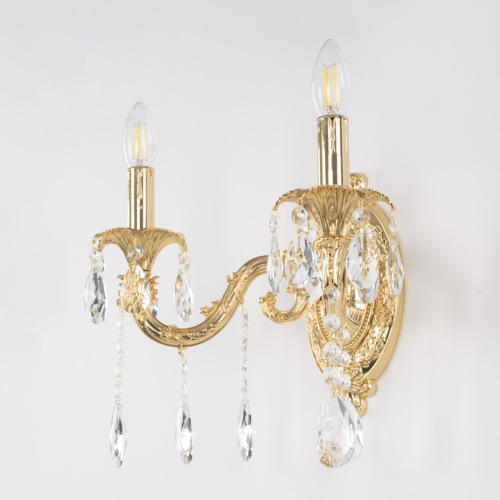 Бра с хрустальными подвесками AL7901B10/2/175 A G Bohemia Ivele Crystal (Богемия Ивеле Кристалл) фото 9