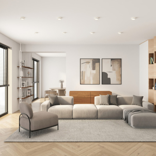 DK2100-WH Встраиваемый светильник NIKO, IP 20, до 15 Вт, GX53, LED, белый, акрил, алюминий фото 2 DK2100-WH Встраиваемый светильник NIKO, IP 20, до 15 Вт, GX53, LED, белый, акрил, алюминий фото 2