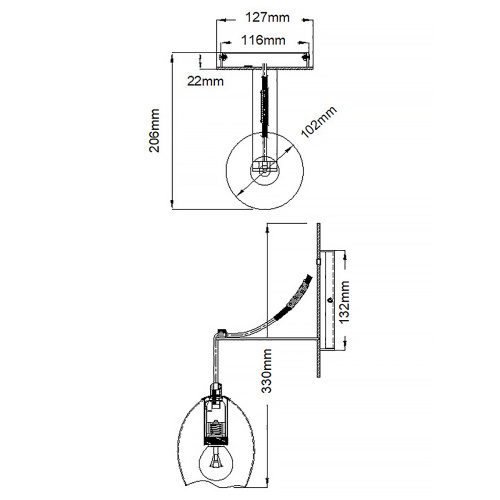 Бра Hinkley, Арт. QN-NULA1 фото 8
