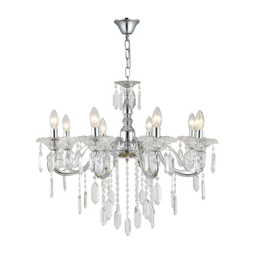 Подвесной светильник Escada 2111/8P E14*40W Chrome Подвесной светильник Escada 2111/8P E14*40W Chrome