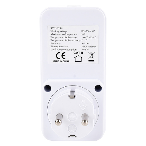 Розетка с таймером Feron TM27 электронная мощность 3600W/16A фото 3