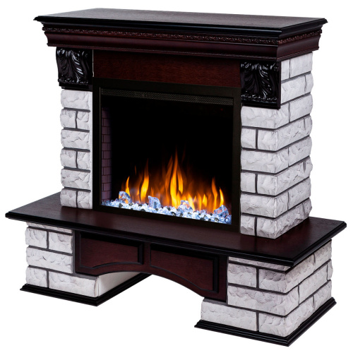 Электрокамин RealFlame Country Lux Rock AO античный дуб с очагом Saphir 25,5 фото 5 Электрокамин RealFlame Country Lux Rock AO античный дуб с очагом Saphir 25,5 фото 5