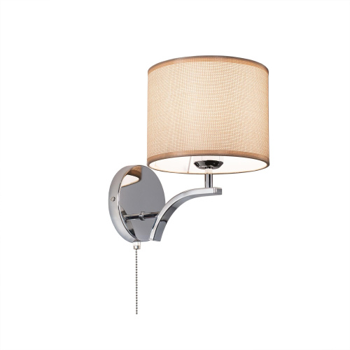 Citilux Эвора Рондо CL460311 Бра с бежевым абажуром и выключателем фото 2 Citilux Эвора Рондо CL460311 Бра с бежевым абажуром и выключателем фото 2