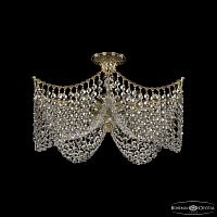 Потолочный светильник хрустальный 77171/45/6 G Bohemia Ivele Crystal (Богемия Ивеле Кристалл)