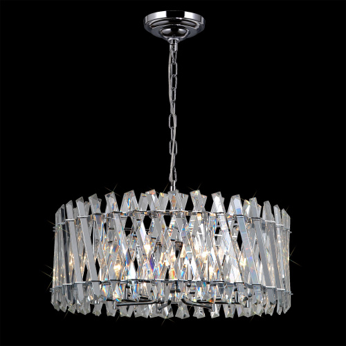 Citilux Ингвар CL334281 Люстра подвесная хрустальная Хром фото 3 Citilux Ингвар CL334281 Люстра подвесная хрустальная Хром фото 3