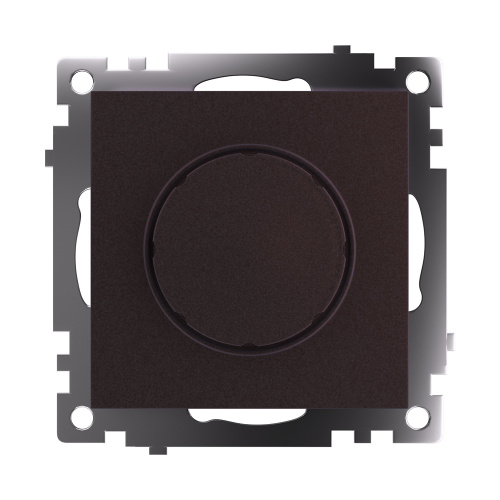 Выключатель диммирующий TRIAC(механизм), STEKKER GLS10-7106-04, 250V, 500W, серия Катрин, шоколад фото 8