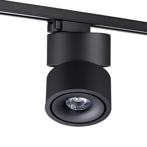 358777 PORT NT21 282 черный Светильник трековый однофазный трехжильный IP20 LED 15W 4000K 1300Лм 100-265V GRODA фото 4