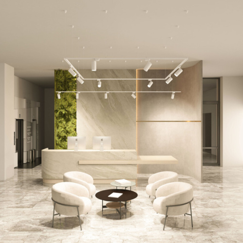 DK6455-WH Трековый светильник SOLID KOPER, 155мм, d80, 220V, LED 3000K, 30W, IP20, белый, алюминий фото 7