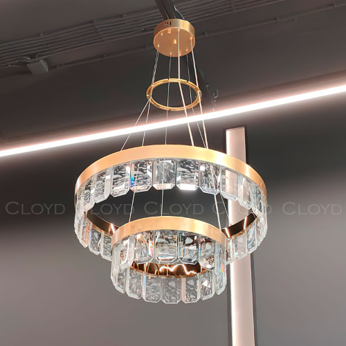 Люстра Cloyd STRAVINSKY-A C2 / Ø58 см - трос - латунь (арт.10752) фото 2