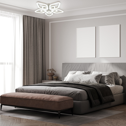 Потолочный светильник Escada 10280/5 LED*84W White фото 2