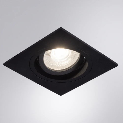 Точечный встраиваемый светильник Arte Lamp TARF A2178PL-1BK фото 2 Точечный встраиваемый светильник Arte Lamp TARF A2178PL-1BK фото 2