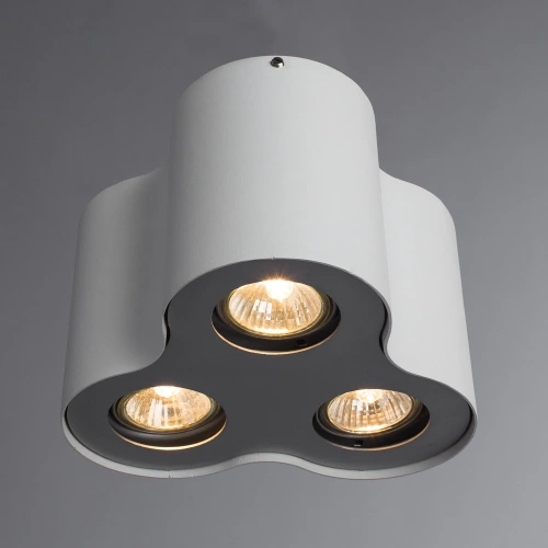 Точечный накладной светильник Arte Lamp FALCON A5633PL-3WH фото 2 Точечный накладной светильник Arte Lamp FALCON A5633PL-3WH фото 2