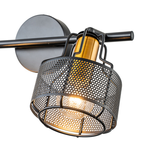 Настенно-потолочный свет Escada 1100/2A E14*40W Black/Gold фото 3 Настенно-потолочный свет Escada 1100/2A E14*40W Black/Gold фото 3