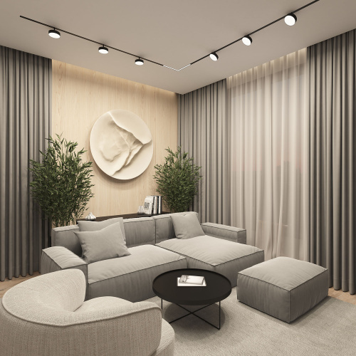 DK8070-BK Акцентный светильник SMART LINEAR 16W DIM 3000K-6000K черный фото 4