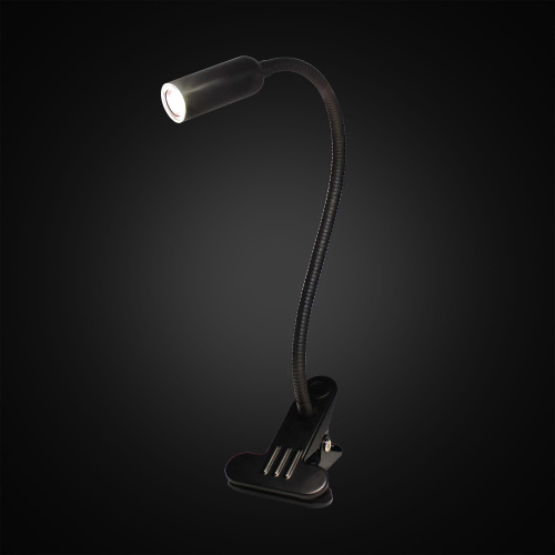 Citilux Ньютон CL803061N LED Лампа на прищепке с диммером Чёрная фото 2 Citilux Ньютон CL803061N LED Лампа на прищепке с диммером Чёрная фото 2