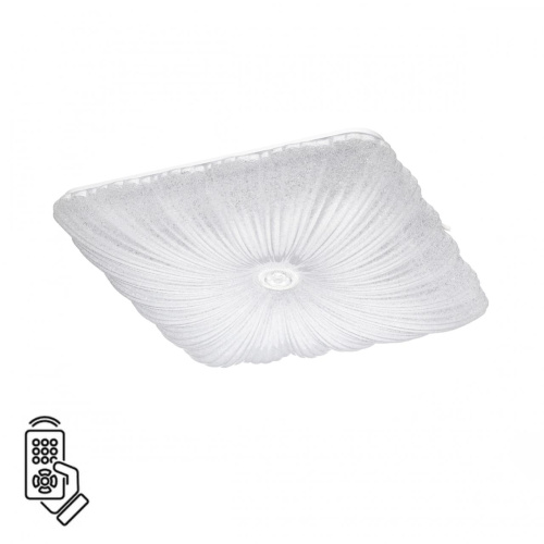 7730/72L PIKO LED SN 000 Светильник металл/пластик/белый/прозрачный LED 72Вт 3000-6000K 490х490 IP20 пульт ДУ FORTUNA 7730/72L PIKO LED SN 000 Светильник металл/пластик/белый/прозрачный LED 72Вт 3000-6000K 490х490 IP20 пульт ДУ FORTUNA