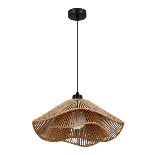 SLE6023-603-01 Светильник подвесной бежевый/черный E27 1*40W VERVE фото 5