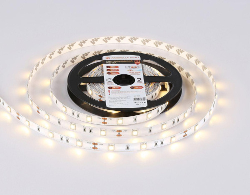 Светодиодная лента Ambrella Light 7,2W/m 30LED/m 5050SMD теплый белый 5M GS1801 фото 9