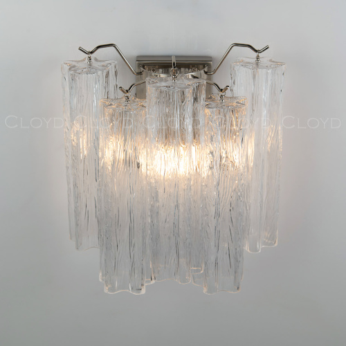 Бра Cloyd ANNO-D W1 / выс. 29 см - хром - прозрачн.стекло (арт.20469) Бра Cloyd ANNO-D W1 / выс. 29 см - хром - прозрачн.стекло (арт.20469)